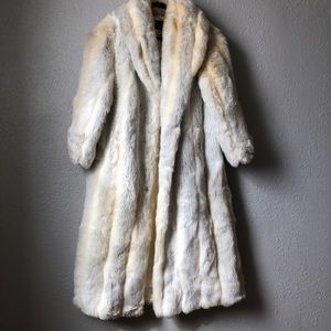 Vintage faux fur coat